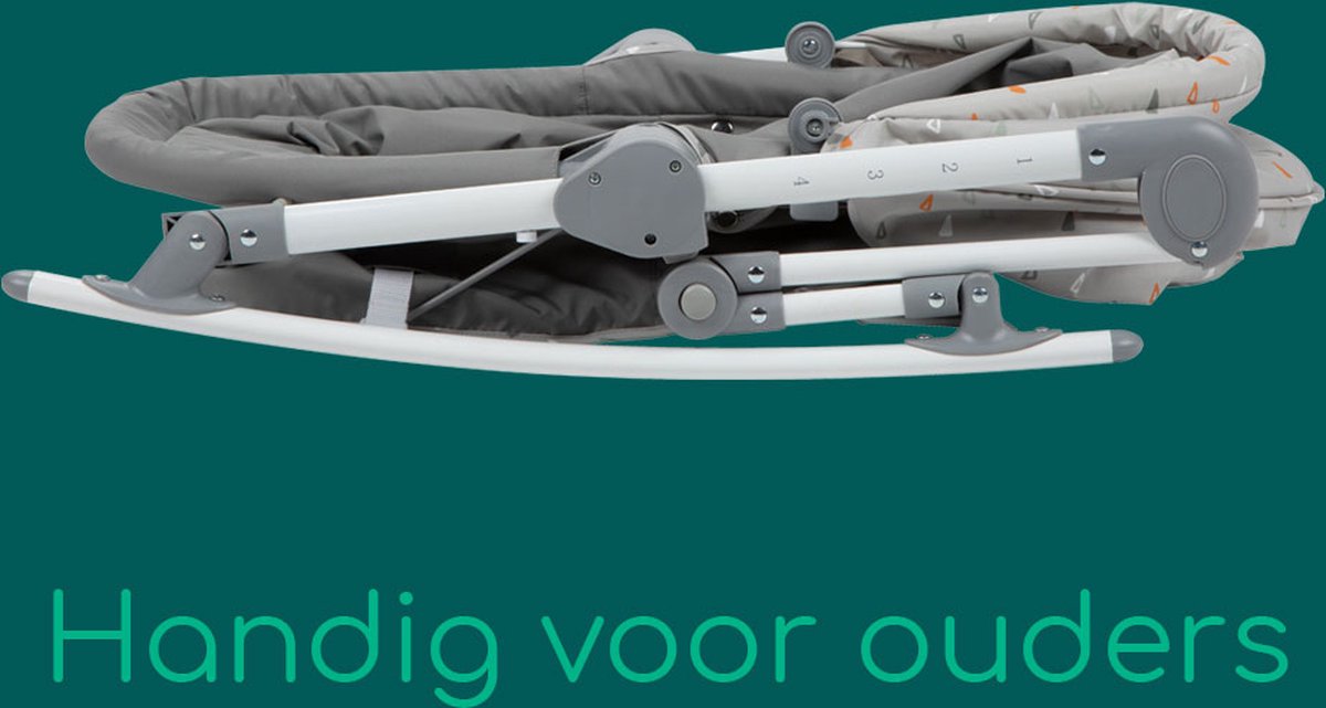 Bebeconfort Olea - Kinderstoel - Mineral Gray - Vanaf de geboorte tot 3 Bebeconfort Olea - Kinderstoel - Mineral Gray - Vanaf de geboorte tot 3
