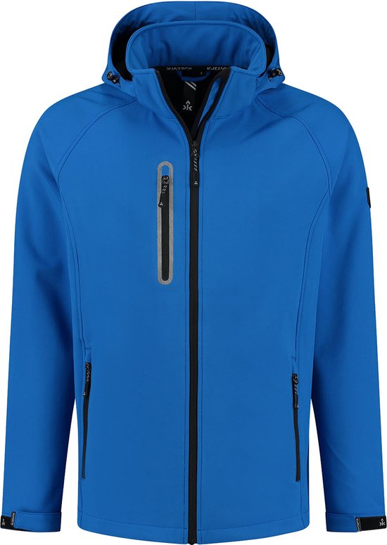 Veste softshell bleue Kjelvik Kevan - taille XL