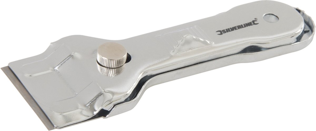 Silverline Metalen krabber - glaskrabber - 43 mm mesblad - inclusief 10 reserve mesjes