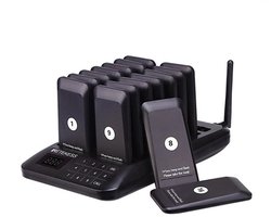 Retekess Gasten Oproepsysteem - 16 Ontvangers - Waterdicht - 300m Bereik - Zwart