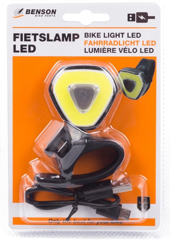 Igoods Fietslampjes - Fietsverlichting Voor en Achter - Fietslampenset - Siliconen Fietslampjes LED Verlichting - Rood en Wit
