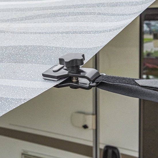 ProPlus Anti-klapper luifelklemmen - zwart - set van 2 - universeel toepasbaar van ProPlus — afbeelding 5