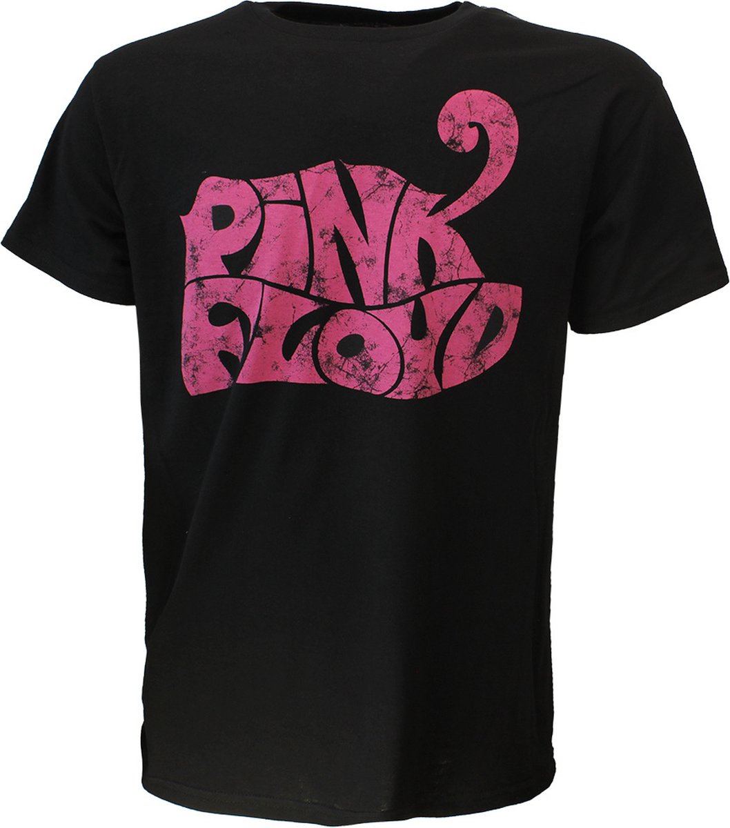 Pink Floyd Swirl Logo T-Shirt - Officiële Merchandise - M