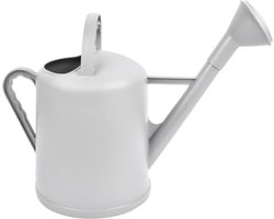 Arrosoir pour plantes grises en plastique - 10 litres - Arrosage des plantes - Articles de jardinage / jardinage - Potager / jardin gris / entretien du jardin d'herbes aromatiques