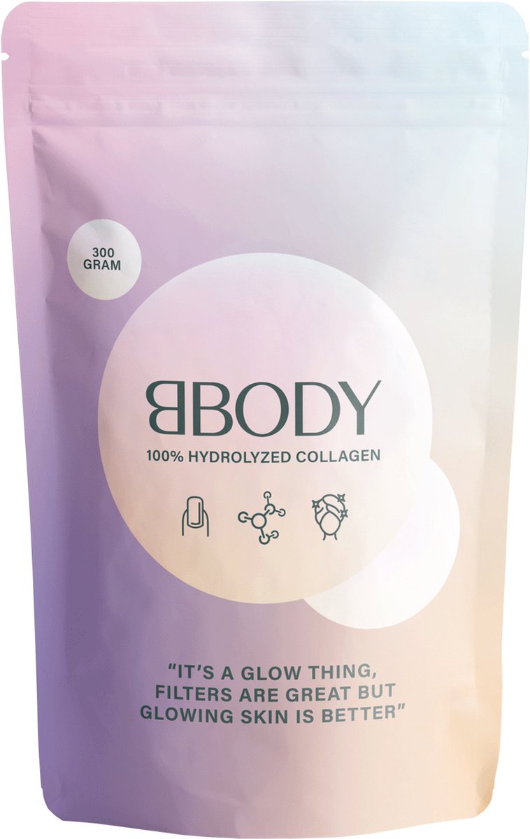 Goedkoopste BBODY - Hydrolyzed Collageen - 300g - Hydrolyzed vis collageen - Collageen poeder