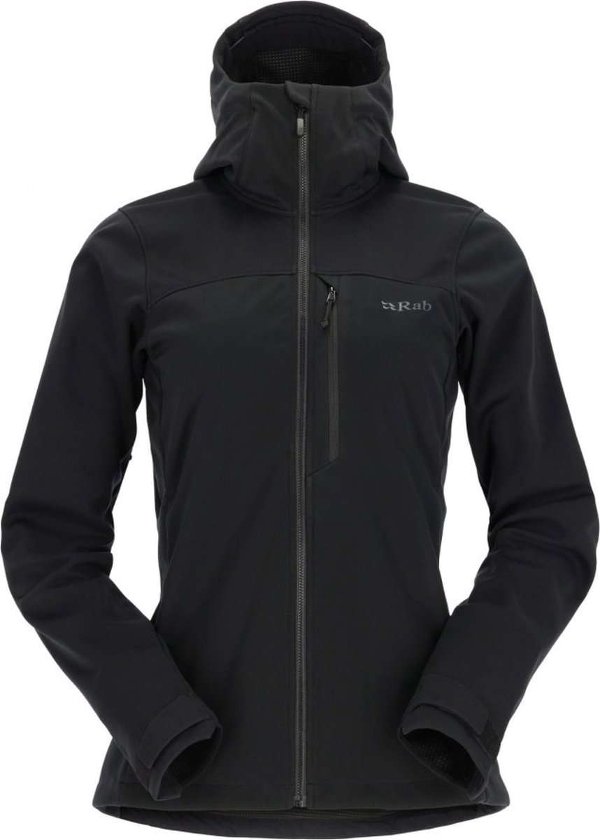 Rab Scimitar Windstopper Jacket Wmns QWS-65 Zwart