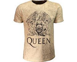 Queen Crest Dip Dye T-Shirt - Officiële Merchandise - S