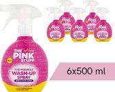The Pink Stuff - Wash-Up Spray - 500 ml - 6 stuks - Voordeelverpakking