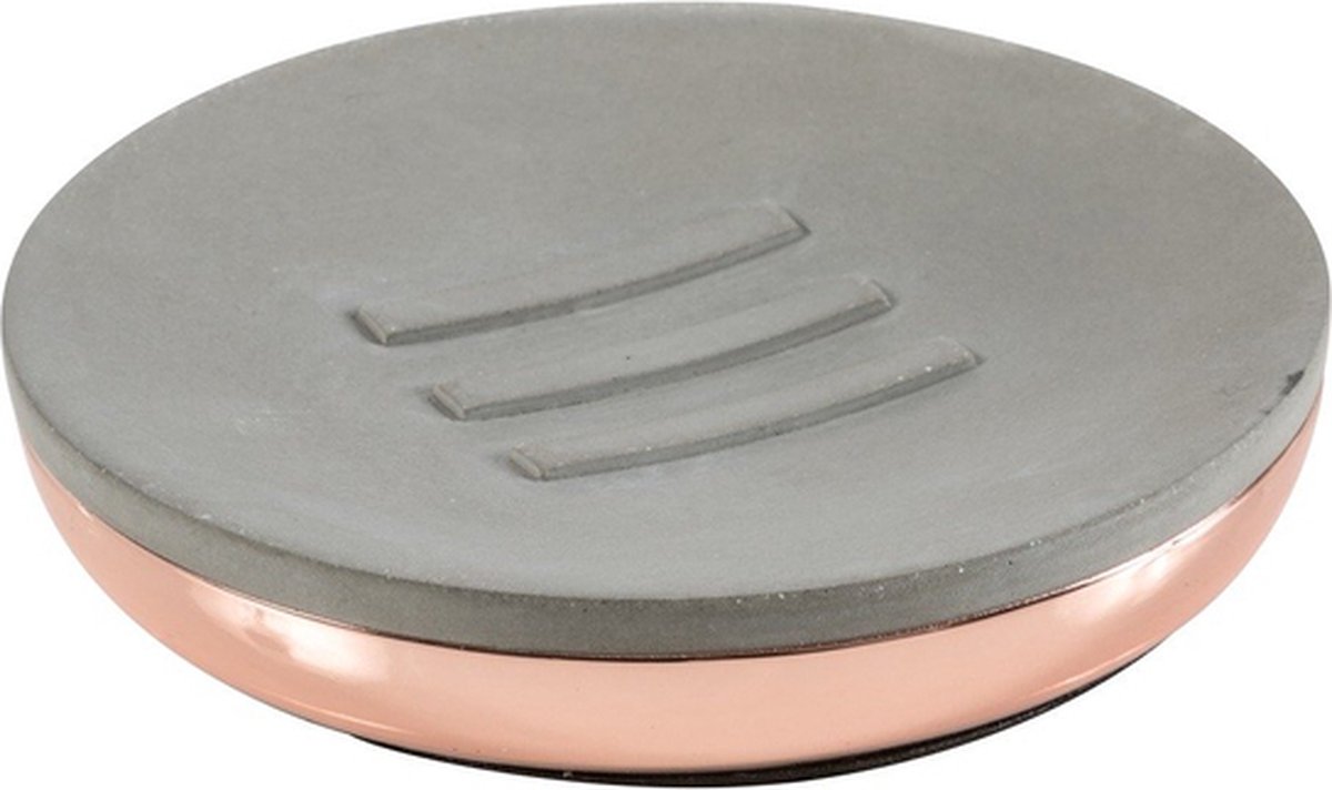 Nemo Stock Natural Kepa zeephouder 110 x 20 mm materiaal betonkoper