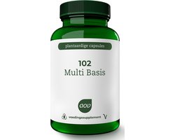 AOV Voedingssupplementen - 102 Multi Basis - 120 vegacaps - 120 stuks