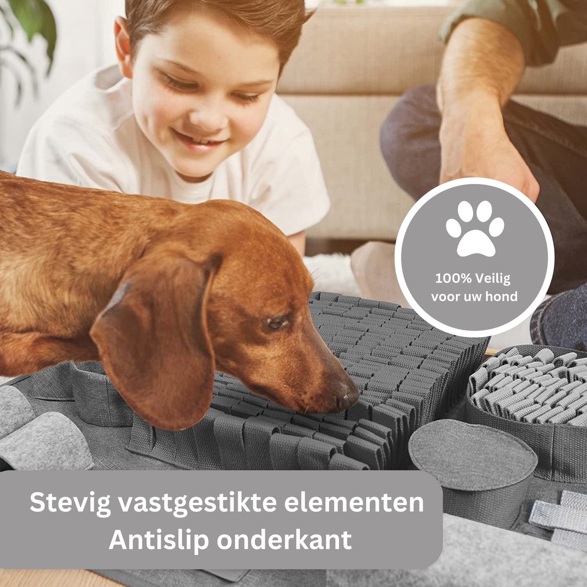 Snuffelmat - Denkspel voor Honden thumbnail 6