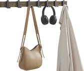 MIRA Home - Kapstok - Garderoberek - Wandkapstok - 7 Haken - Vintage - 90cm