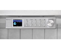 Soundmaster IR1500SI - Onderbouw internetradio met DAB+ en bluetooth