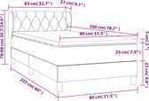 vidaXL-Boxspring-avec-matelas-tissu-noir-80x200-cm