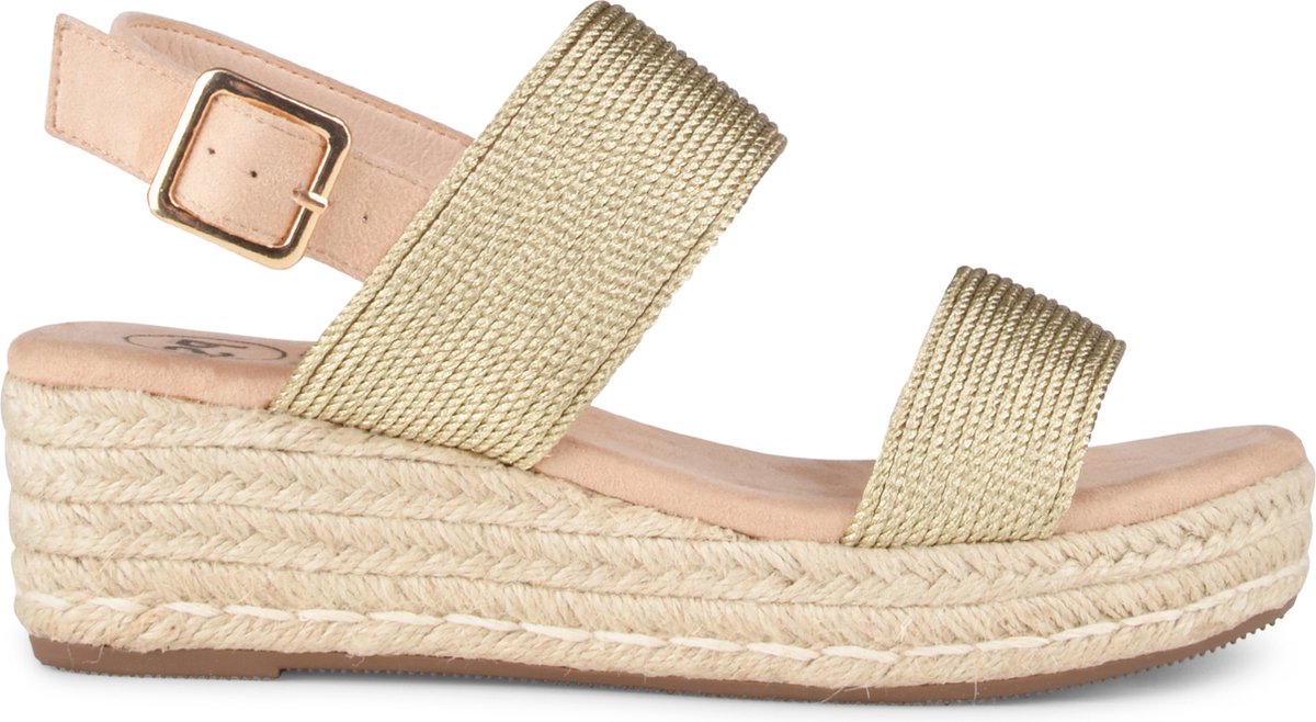 POSH by Poelman CETO Dames Sandalen Goud Maat 40 bol