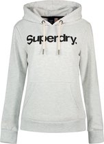 SUPERDRY Cl Hood Ub Capuchon Vrouwen Ice Marl - Maat S