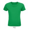 SOL'S - Pioneer Kinder T-Shirt - Groen - 100% Biologisch Katoen - 134-140
