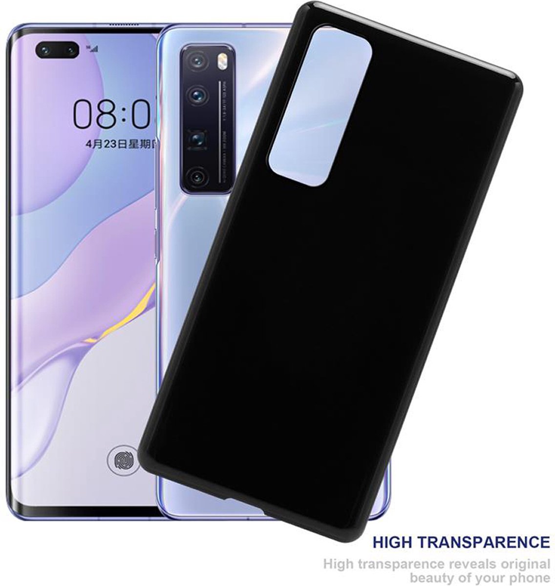 Oppo Reno 15 5G vloeibare siliconenhoes met riem