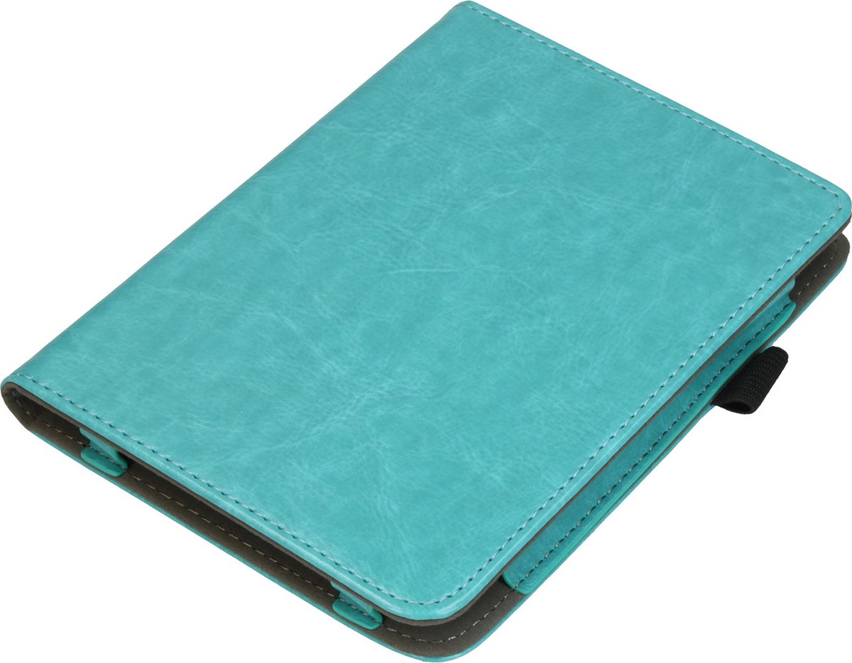 Etui Kobo Clara 2E - Sleepcover Kobo Clara 2E - iMoshion Vegan Leather  Bookcase - Bleu