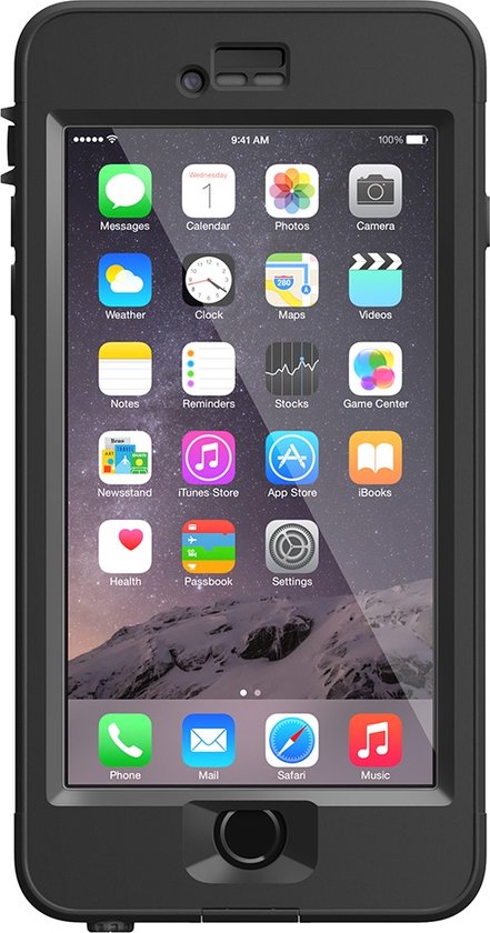 LifeProof Nüüd Case voor Apple iPhone 6Plus /6S Plus - Zwart - LifeProof