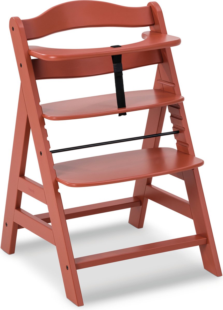 Alpha+ Cork kinderstoel FSC® gecertificeerd beukenhout meegroeiend vanaf 6 maanden tot 90 kg incl. 5-puntsgordel