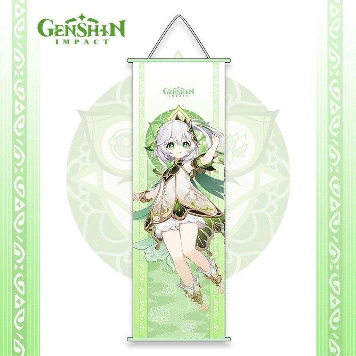 Genshin Impact - Nahida - Archon - Dendro - Poster - Anime Merchandise - Canvas - Manga