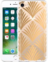 iPhone 7 Hoesje Art Deco Gold - Designed by Cazy