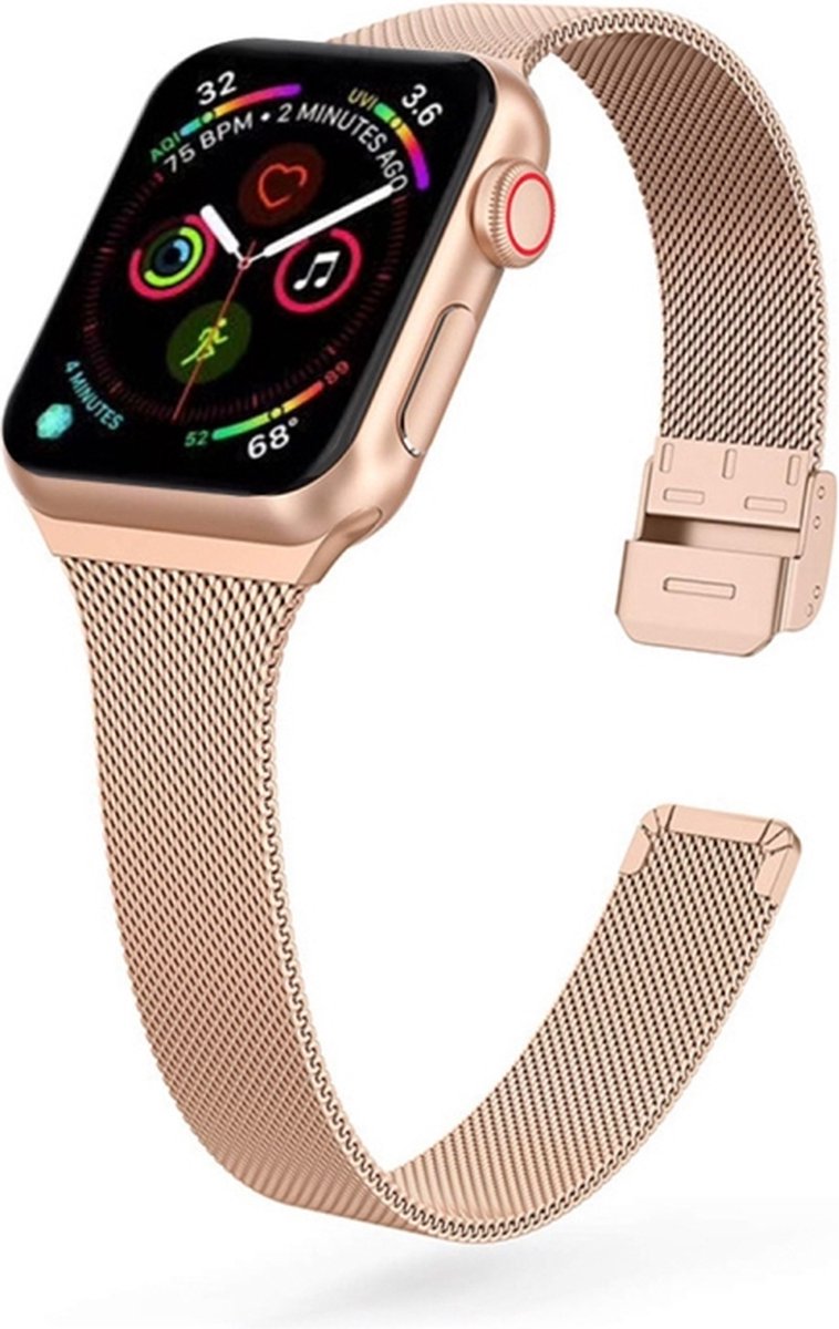 Watch Band Apple Watch Serie 38mm Bandje Milanese Bandje Voor