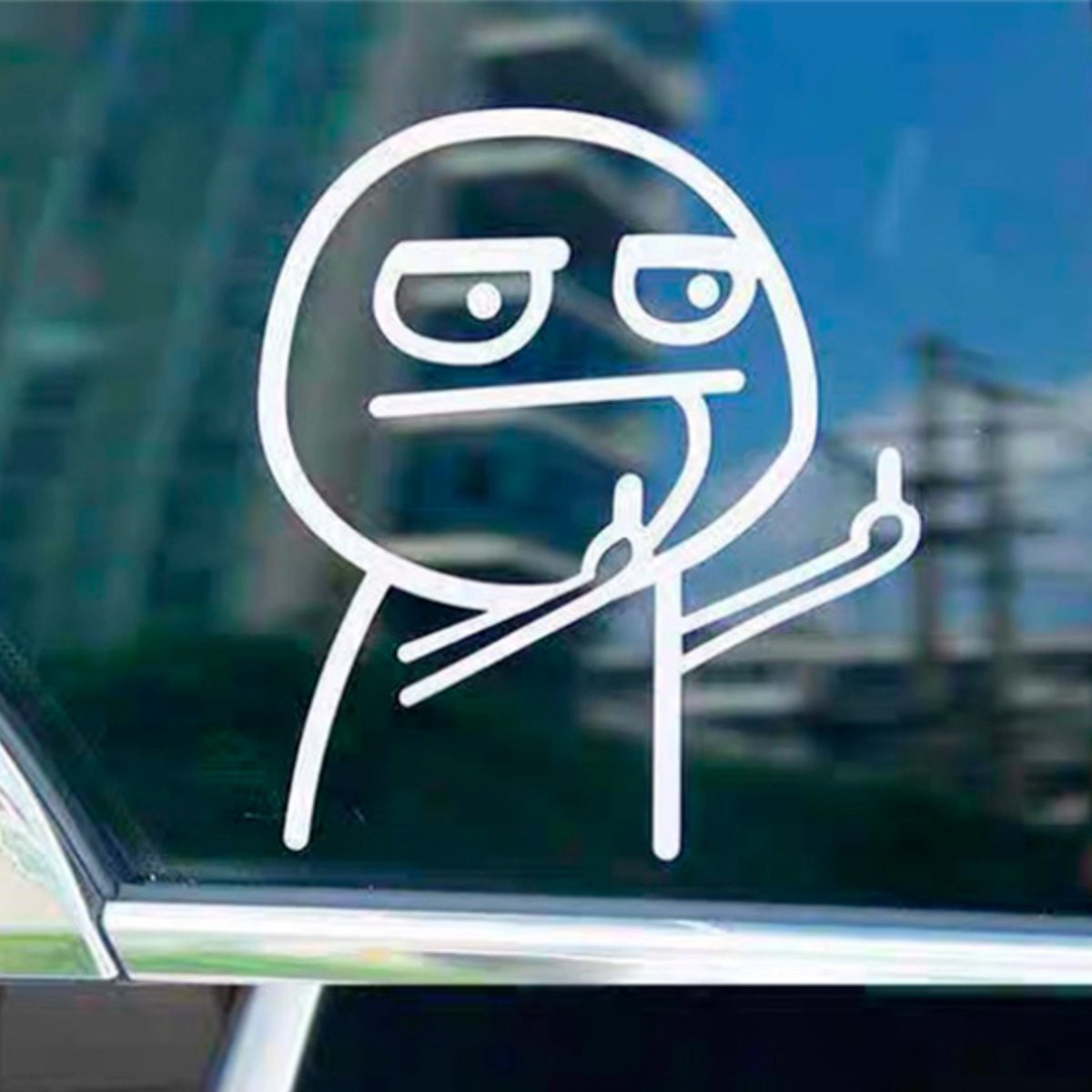 Gorilla middelvinger sticker | Dieren fun