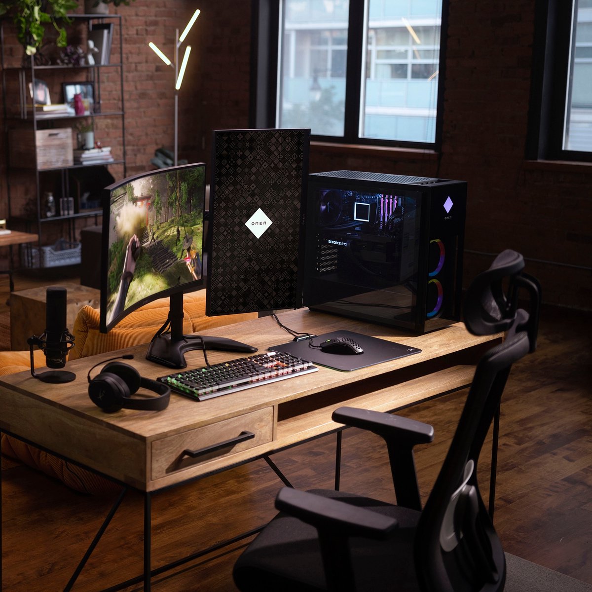 HP OMEN 40L GT21-0980nd - Gaming PC - Ryzen 9 5900X - 32 GB RAM - 1 TB SSD - RTX 4070 thumbnail 5