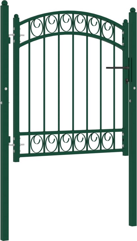 Poort met Staal Zwart kopen | Vlamontwerp