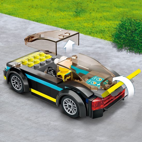 LEGO City Elektrische sportwagen Bouwset - 60383 - LEGO