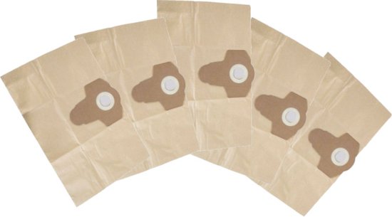 Set de 5 sacs à poussière en papier SCHEPPACH pour aspirateur - 30 L - 7907709714