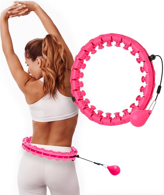 Smart Hula Hoop Fitness - Hoelahoep met Gewicht voor Volwassenen en Kinderen - Weighted Bodyhoop - Hoepel Fitness