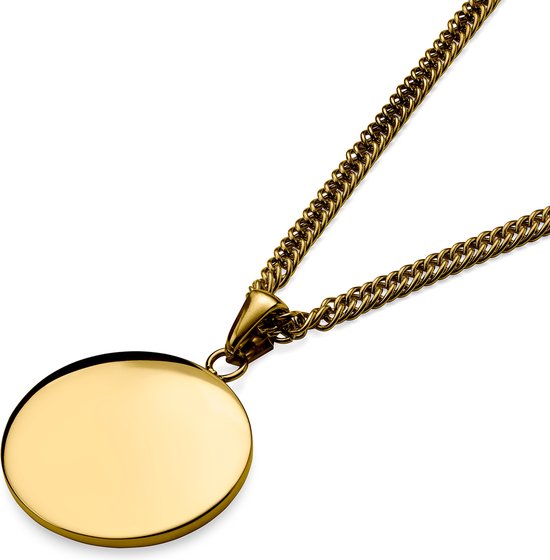 Pendentif Vierge Marie En Métal Doré - Neuf Avec étiquettes - Bijou Religieux