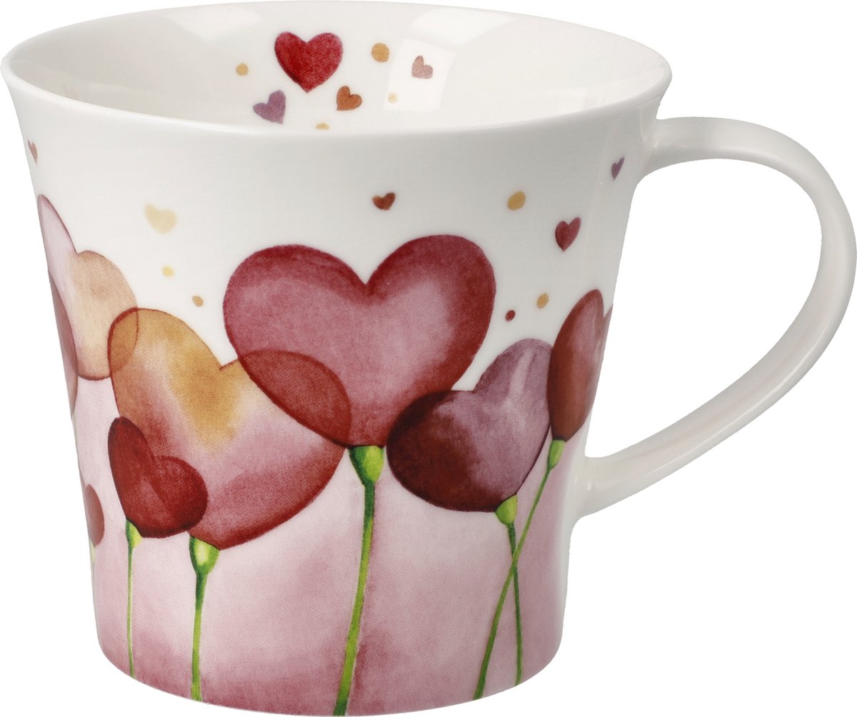 Goebel - Accessoires | Koffie / Thee Mok Fiore Love | Beker - porselein - 350ml