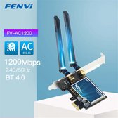 FENVI Draadloze Dual Band WiFi Kaart - PCIE Netwerk Adapter - Snelle Connectiviteit