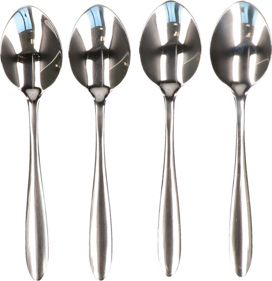 Lot De 6 Fourchettes De Table Classiques – Acier Inoxydable Argenté – Longueur 19,5 Cm – Neuf Sous Blister