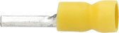 Intercable Q-serie DIN geïsoleerde stiftkabelschoen 0,1-0,5 mm² vertind - geel per 100 stuks (ICIQ05ST)