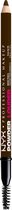 Bol.com NYX Professional Makeup Powder Louder Wenkbrauwpotlood - Alle huidtypes - Blijft tot 12 uur zitten - Ash Brown - 1.15 gr aanbieding