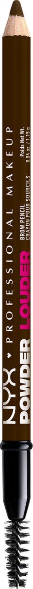 NYX Professional Makeup Powder Loud Brow Pencil, opbouwbare tinten, tot 12