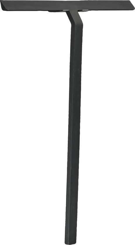 Zone Denmark Rim Schraper met houder 52 x 30 cm Black- douchewisser - badkamer - trekker douche - siliconen materiaal - badkamer accessoires - douchecabine
