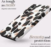 MIO Telefoonhoesje geschikt voor Samsung Galaxy A34 MagSafe Hoesje Hardcase Backcover - Leopard