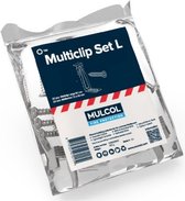 MultiClip Set L 60mm voor Brandmanchet Mulcol MultiCollar Slim