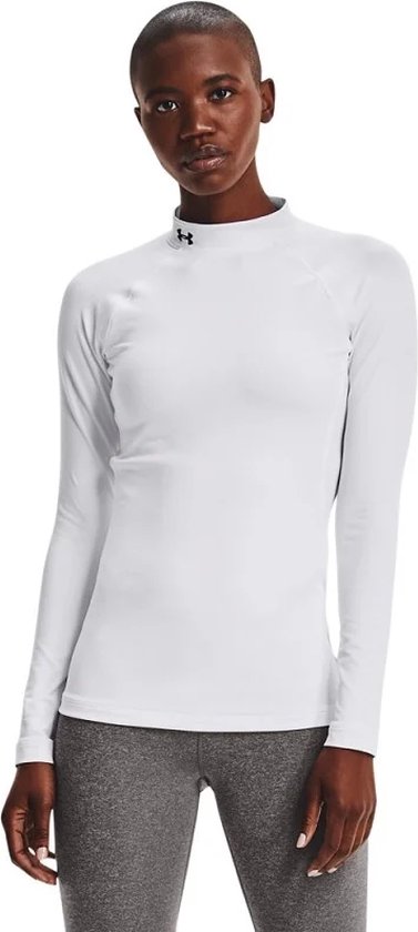 Foto: Under armour authentics mockneck wit zwart
