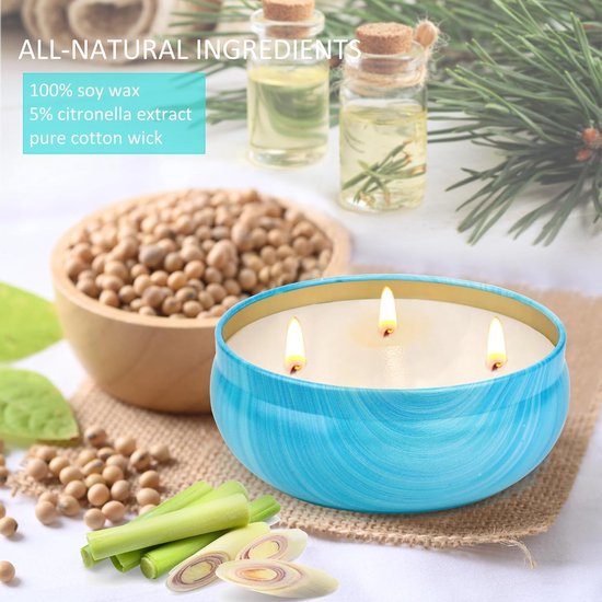 Citronella Kaarsen voor buiten, 3 x 255 g outdoor kaarsen in doos, natuurlijke sojawas, citroenkaarsen, voor tuin, camping, picknick, zwembad, kaarsen, cadeausets Citronella Kaarsen voor buiten, 3 x 255 g outdoor kaarsen in doos, natuurlijke sojawas, citroenkaarsen, voor tuin, camping, picknick, zwembad, kaarsen, cadeausets
