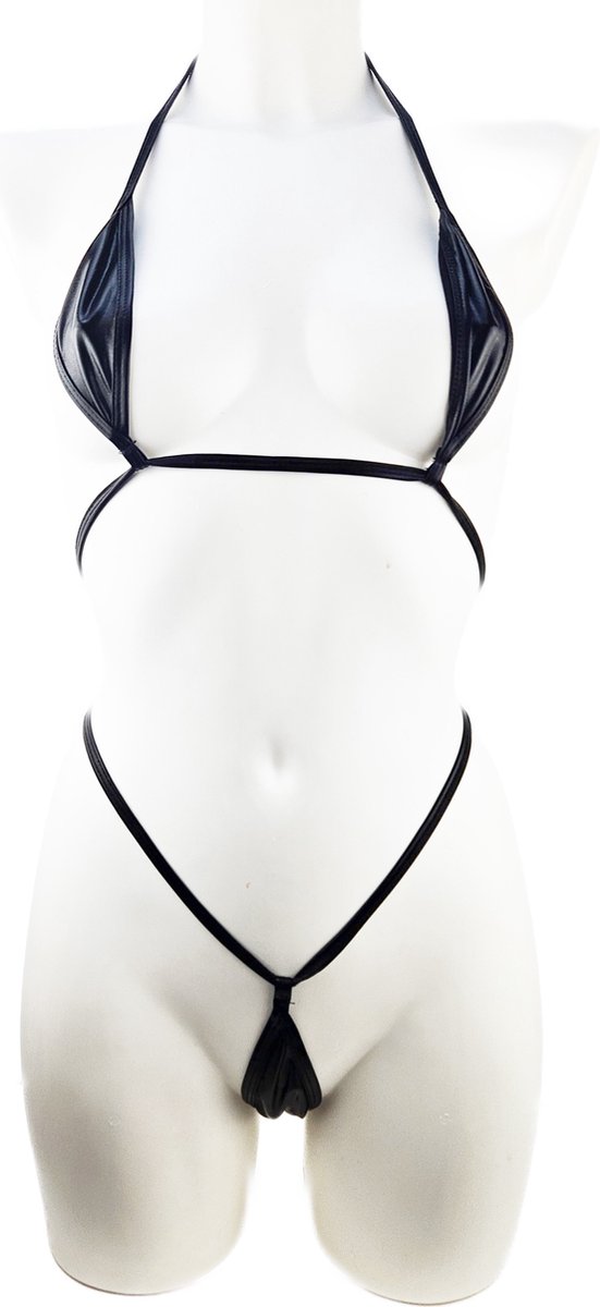 Goedkoopste BamBella ® - Bikini - Onesize - Super sexy dames kleding zwart erotische zwem lingerie
