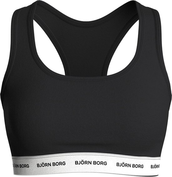 Björn Borg Core Logo - Soft top - Bh - Dames - 1 stuk - Dames - S - Zwart