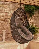 Kave Home - Zwarte Florina fauteuil