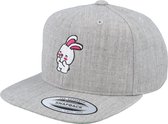 Hatstore- Kids Little Baby Bunny Grey Snapback - Kiddo Cap Cap